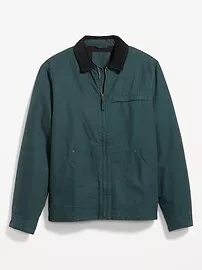 Old Navy Cozy-Lined Canvas Barn Coat for Men