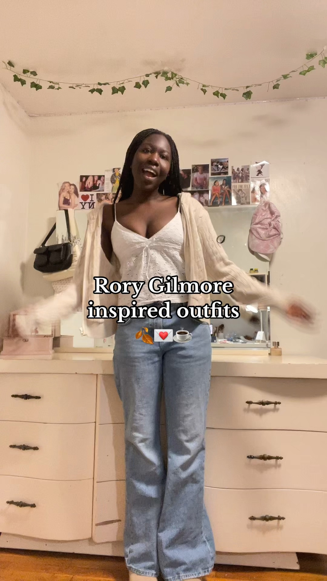 Intro outfit: Edith tank brandy, Ayla knit zip up brandy, urban jeans. 1st outfit; Brandy Melville Zelly long sleeve, brandymelville pleated plaid skirt, ugg ultra minis kid platform 2nd outfit: Brandy Melville Briana striped sweater, urban jeans, uggs ultra mini kid platform. 3rd outfit: Brandy Melville baseball tee, urban jeans, and black converse.

#LTKSpringSale #LTKVideo #LTKstyletip