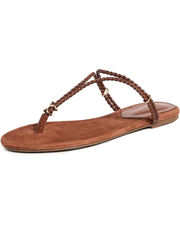 SCHUTZ Women's Cordelia Flat Sandals | Amazon (US)