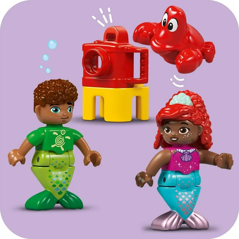 LEGO® DUPLO® | Disney Ariel's Magical Underwater Palace 10435 - Educational Toy Construction Se... | Walmart (US)