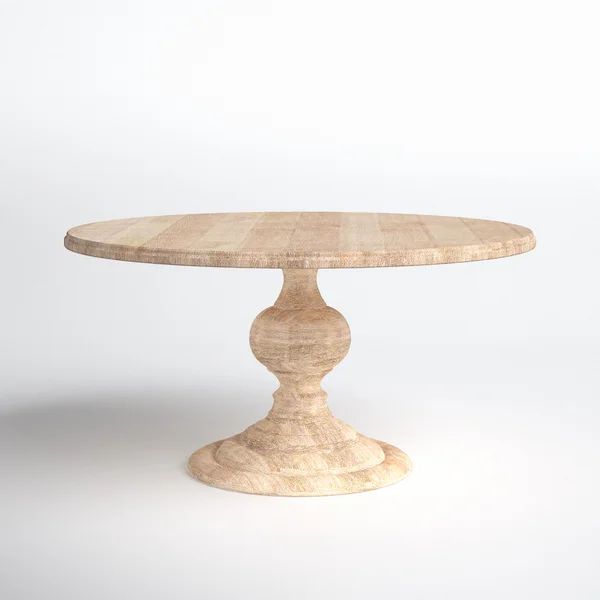 Champlain Mango Solid Wood Pedestal Dining Table | Wayfair North America