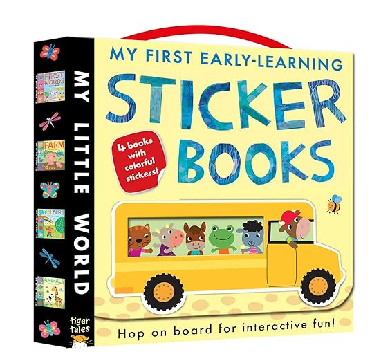 My First Early-Learning Sticker Books Boxed Set (My Little World)      Paperback – September 2,... | Amazon (US)