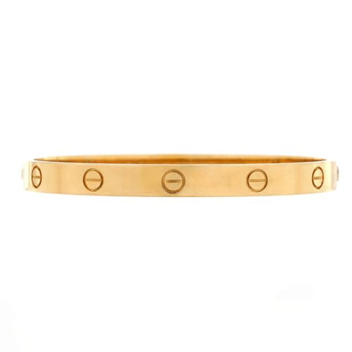 Cartier, Pre-Loved Love Bracelet 18K Yellow Gold, Yellow Gold | Amazon (US)