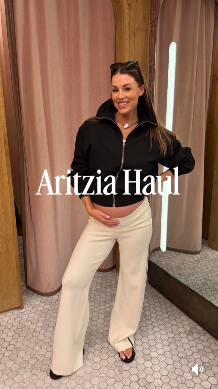 New @Aritzia haul! Sharing some cute fall outfits that work for pregnancy!
