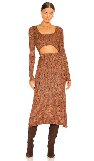 Skye Dress in Marled Port Royale | Revolve Clothing (Global)