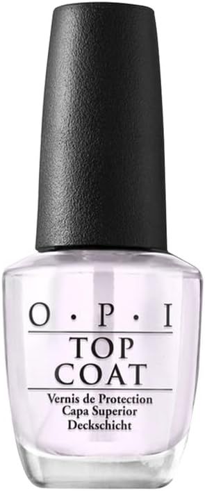 Amazon.com: OPI Top Coat, Protective High Gloss Shine Nail Polish Top Coat, 0.5 fl oz : OPI: Ever... | Amazon (US)
