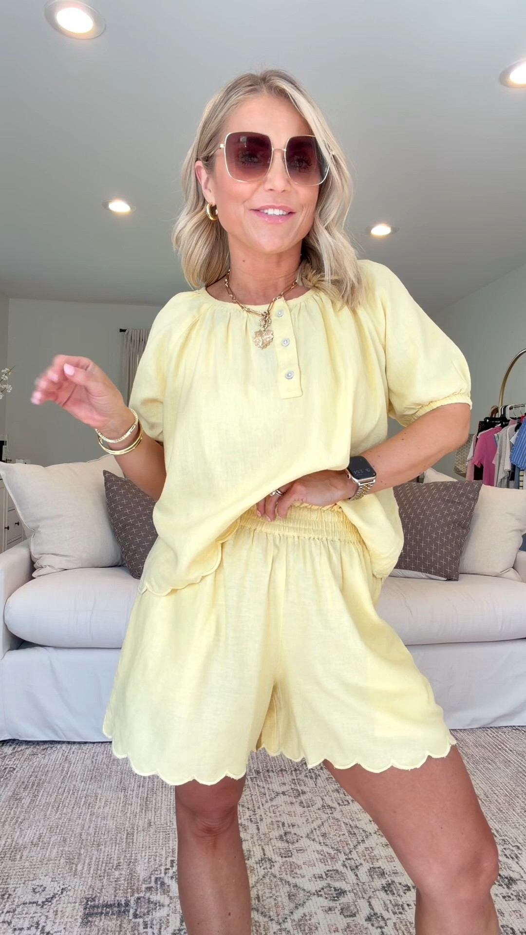 Walmart New Arrival!
Wearing XS in top and shorts 


Spring outfits, spring outfits 2026, summer outfits 2026, Walmart finds, Walmart fashion, casual style, brunch outfit, shorts, midsize fashion, petite style, summer dresses

#LTKPetite #LTKSeasonal #LTKMidsize