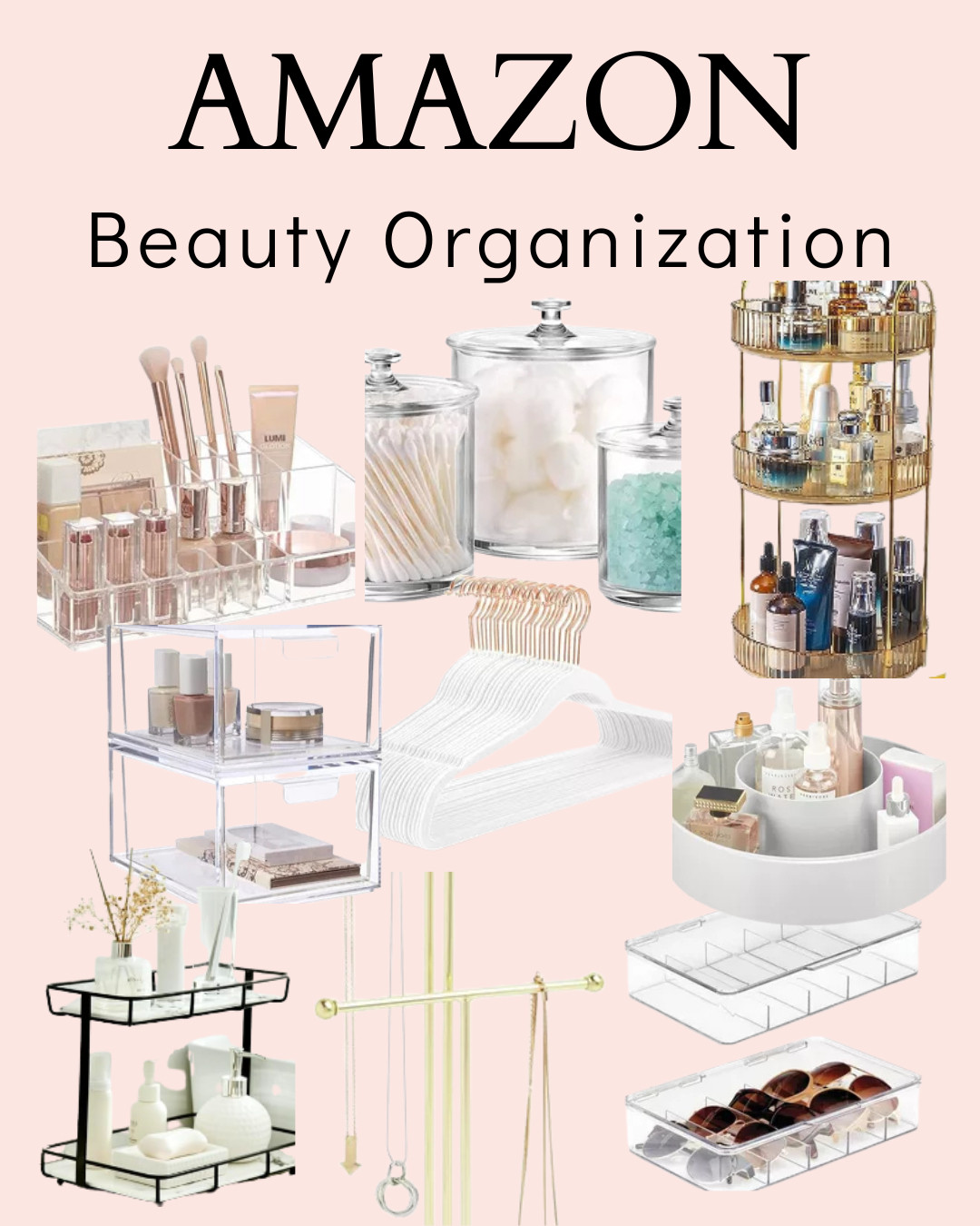 Gorgeous and affordable beauty & vanity organization from Amazon 

 #LTKHome #LTKBeauty