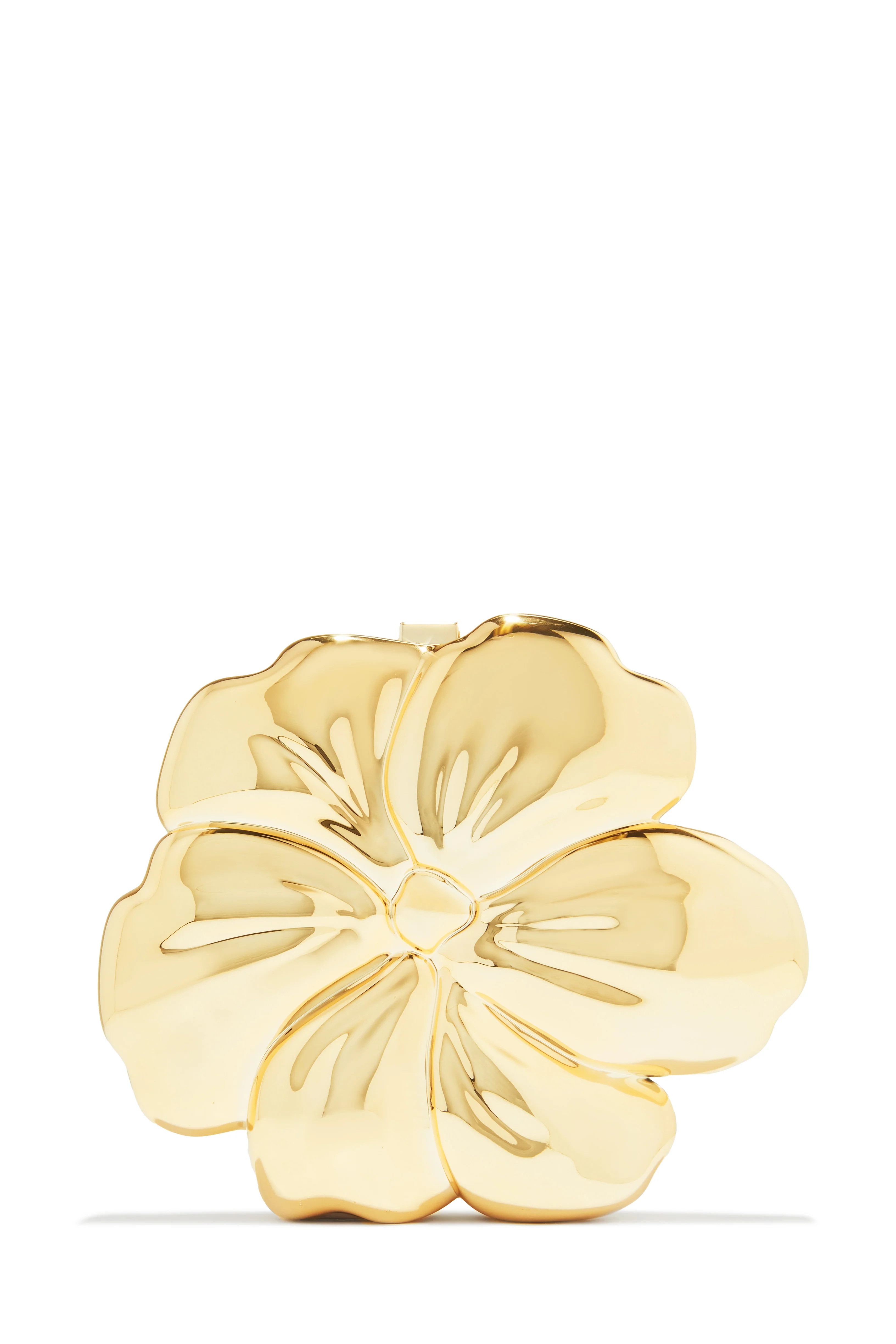 Aloha Statement Clutch Purse - Gold One Size / Gold | MISS LOLA