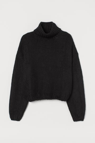 Chunky-knit Turtleneck Sweater | H&M (US + CA)