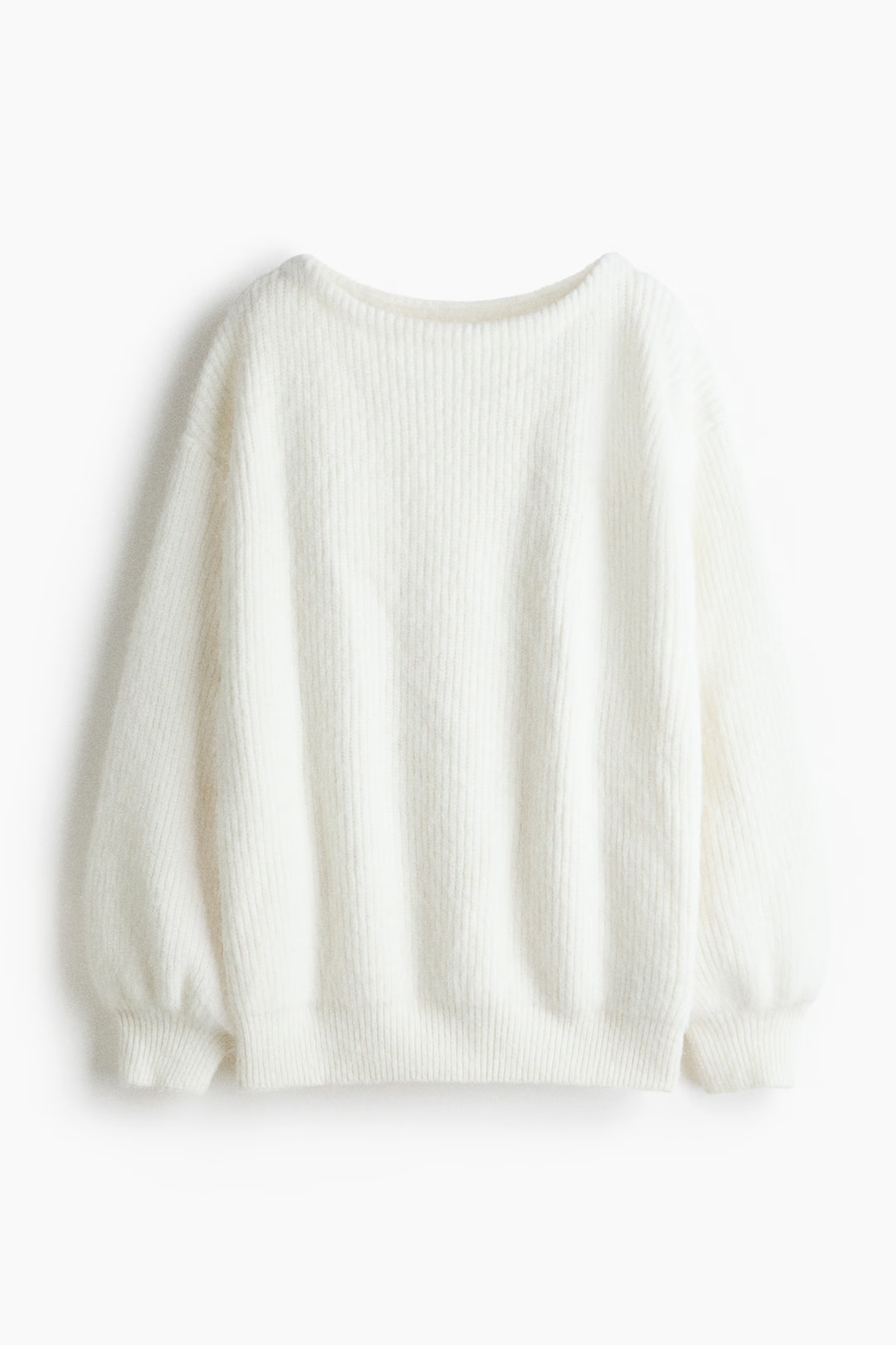 Oversized Boat-Neck Sweater | H&M (US + CA)