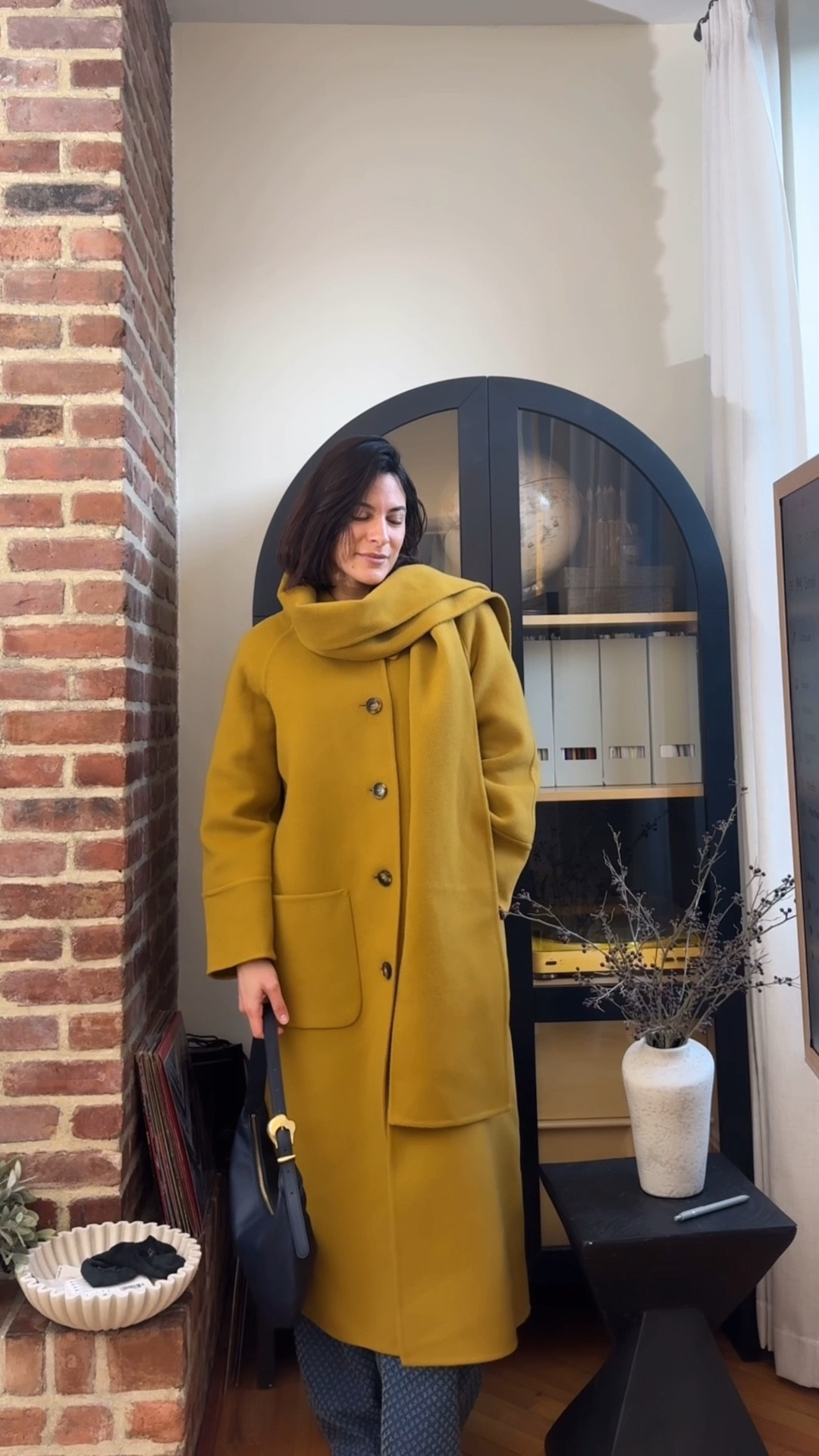 Easy and simple outfit yet chic and elegant 💛 winter outfit #wintercoat #cozy #sezane #winteroutfit #mustard #cuyana #fabrique

#LTKWorkwear #LTKSaleAlert