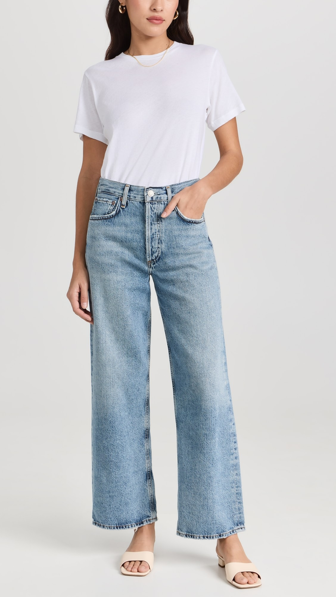 Ren: High Rise Wide Leg Jeans | Shopbop