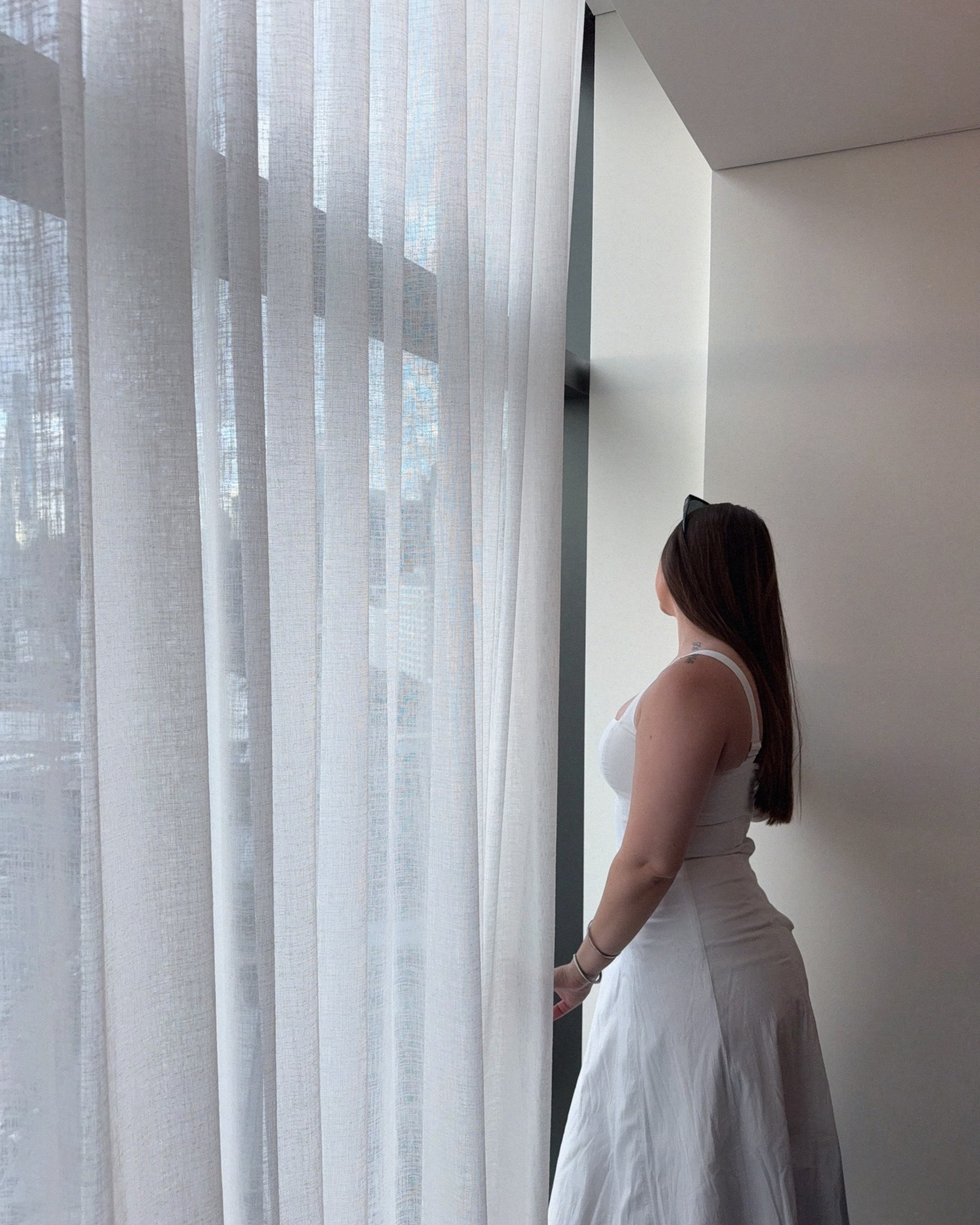 White midi dresses perfect for summer 🤍 

Wearing a size small in the Abercrombie dress. Double lined so it’s not sheer at all. 

#LTKStyleTip