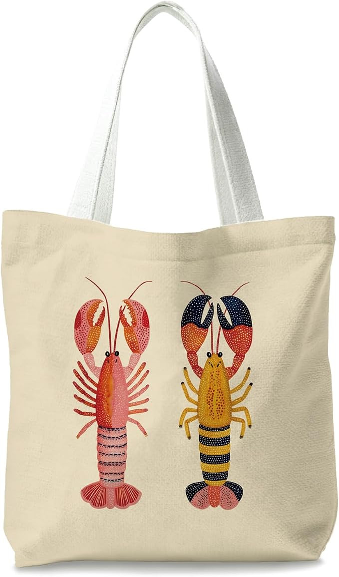 Beachy Blue Coastal Tote Bag, Gifts for Women, Tote Bags for Women, Reusable Shopping Bags | Amazon (US)