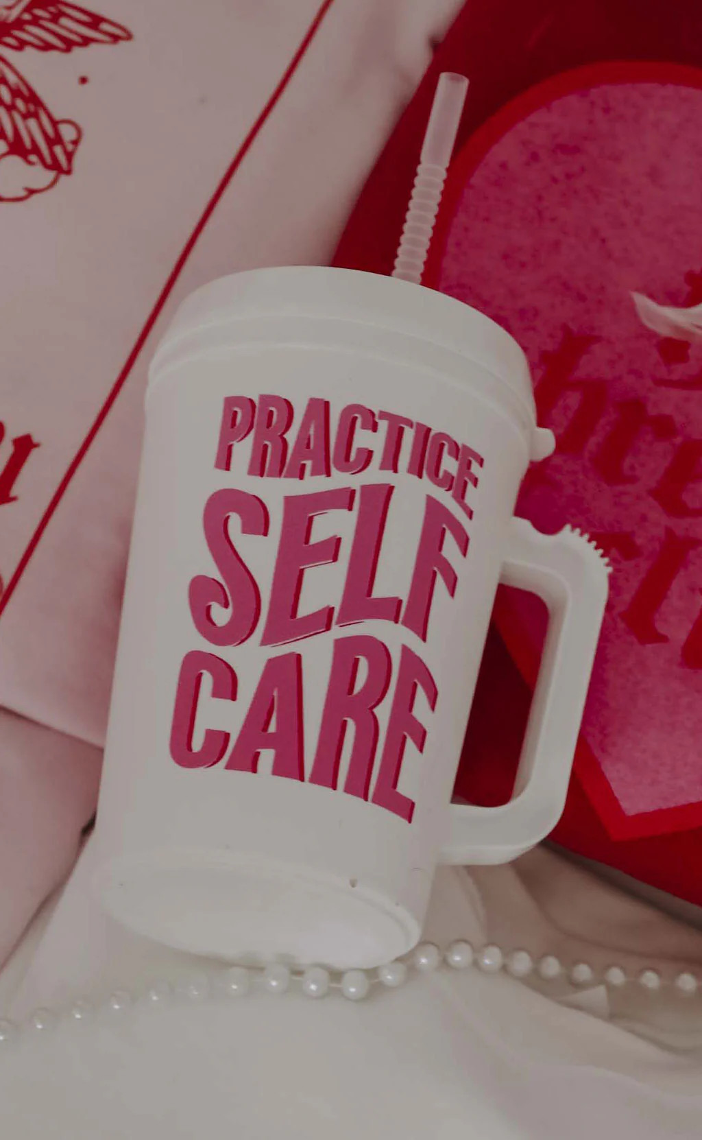 friday + saturday: self care insulated mug | RIFFRAFF