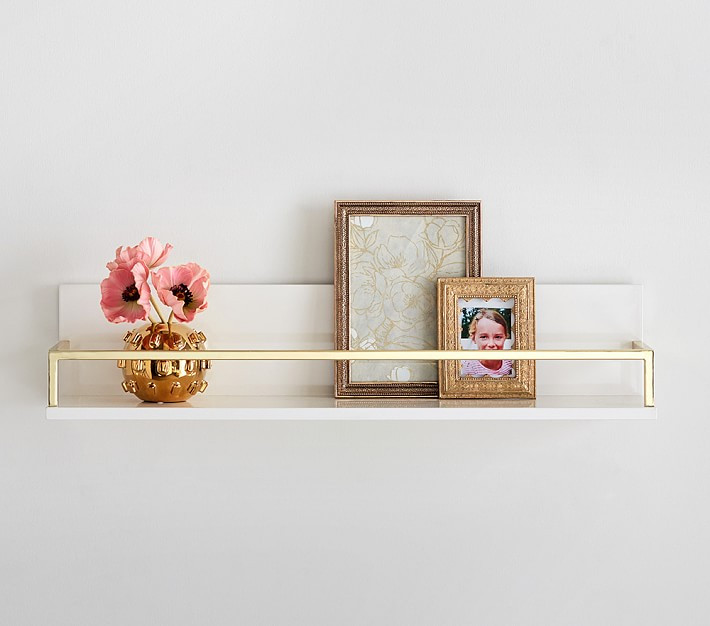 Gold Polished Shelves | Pottery Barn Kids
