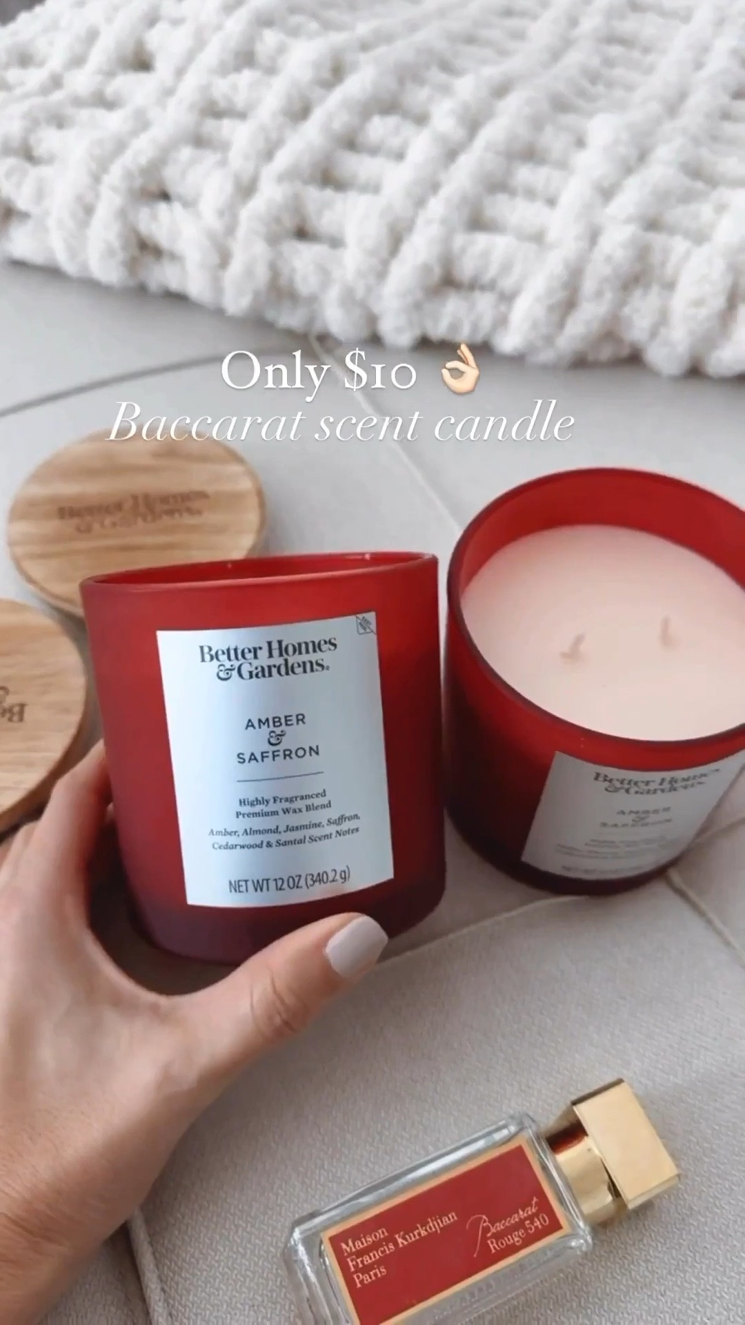 The perfect luxury scent candle for only 10 🙌🏻 baccarat scent candle 👌🏻

#LTKU #LTKselfcare #LTKHome