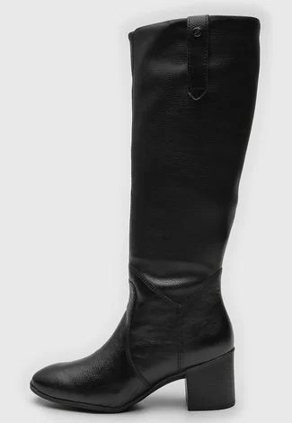 Bota Bottero Salto Grosso Preta | Dafiti (BR)