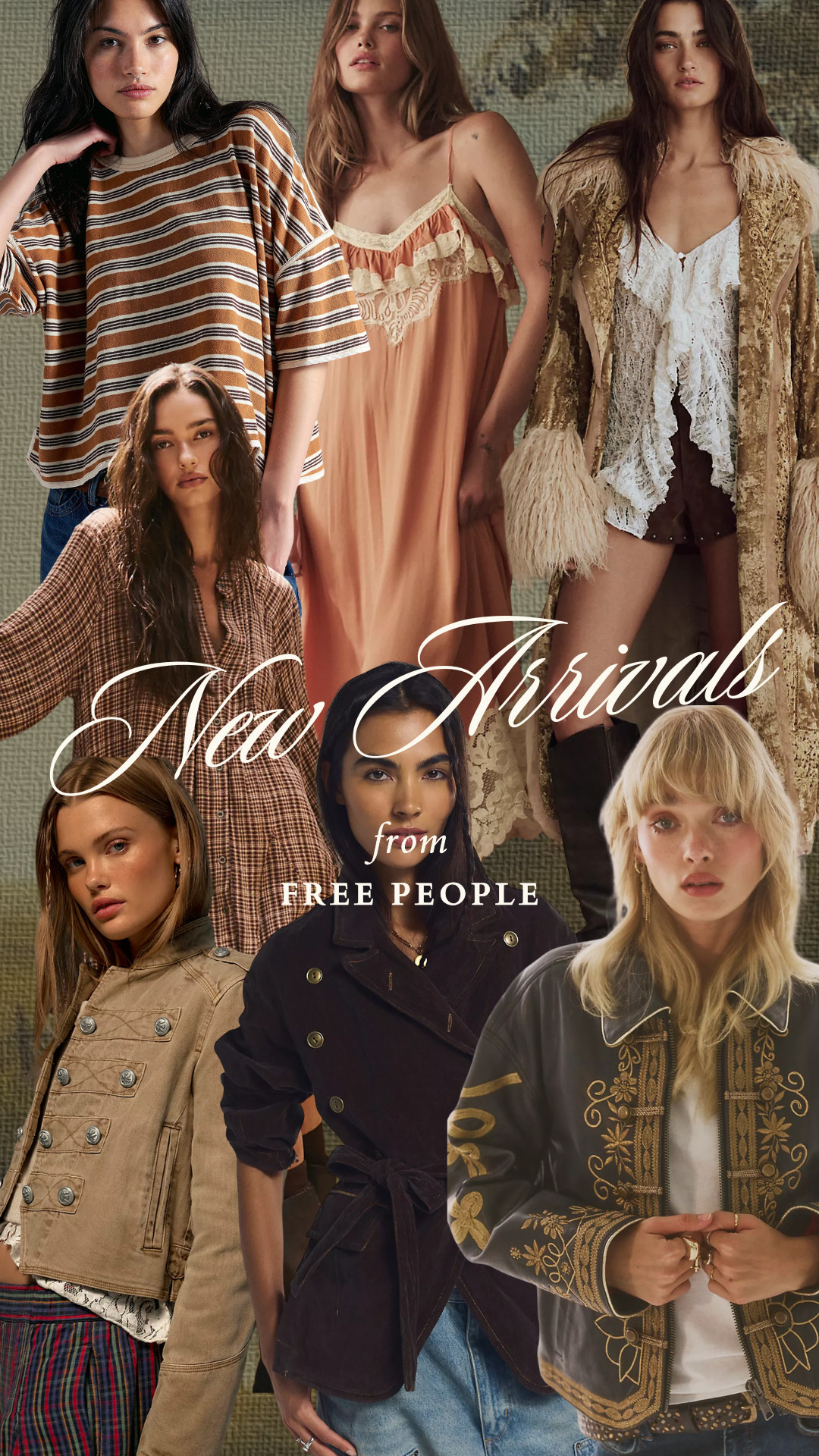 New arrivals from Free People! Love these looks for fall styles!  

 