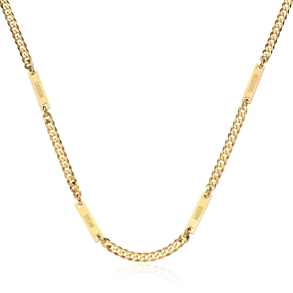 The Cosmos Necklace for Men in 18K Gold Vermeil | MYKA