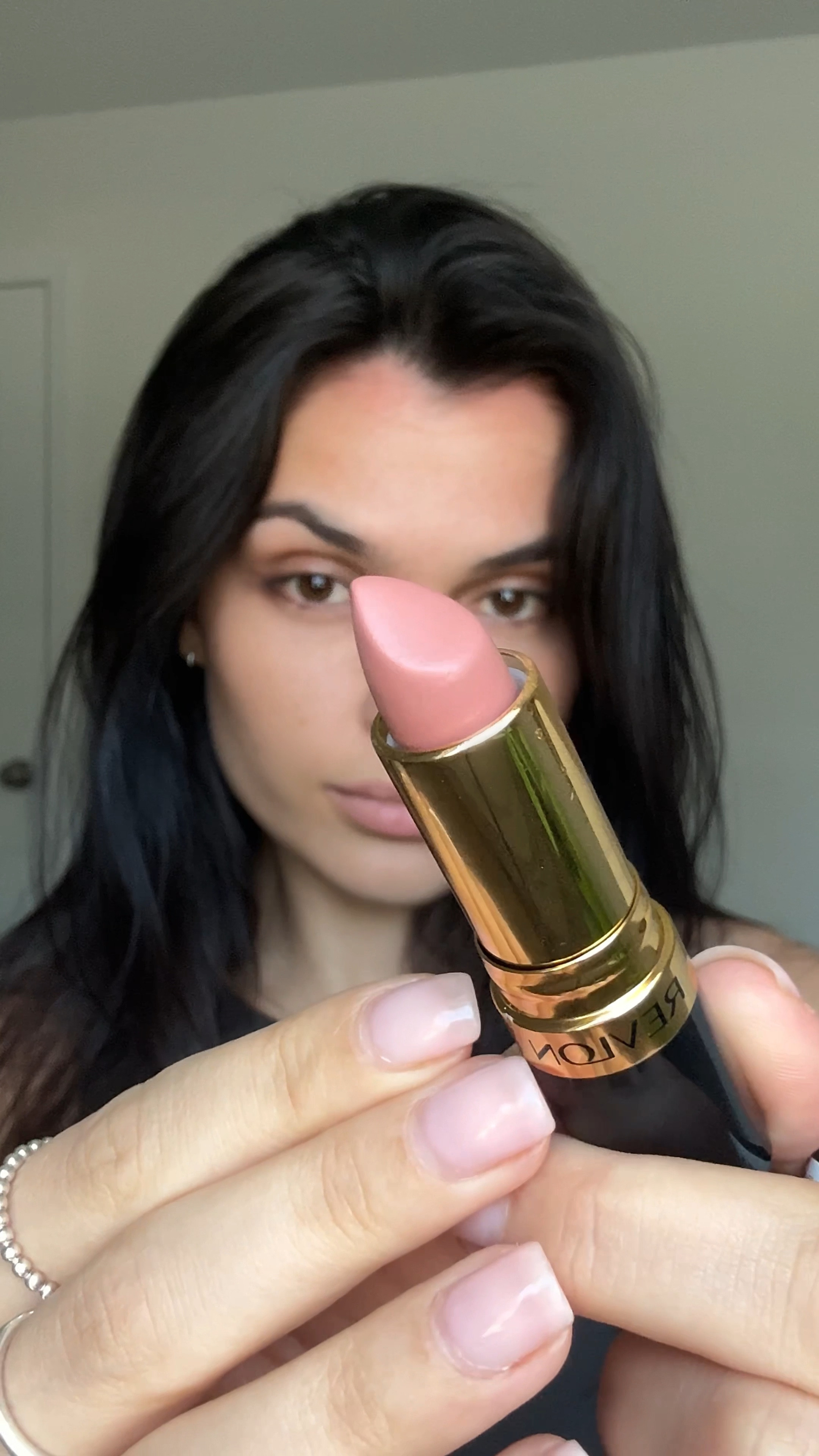 the perfect pinky-nude lip combo - nyx shade nude beige & revlon shade bare affair 