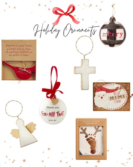 Keepsake Christmas ornament ideas 

#LTKHoliday #LTKSeasonal #LTKGiftGuide
