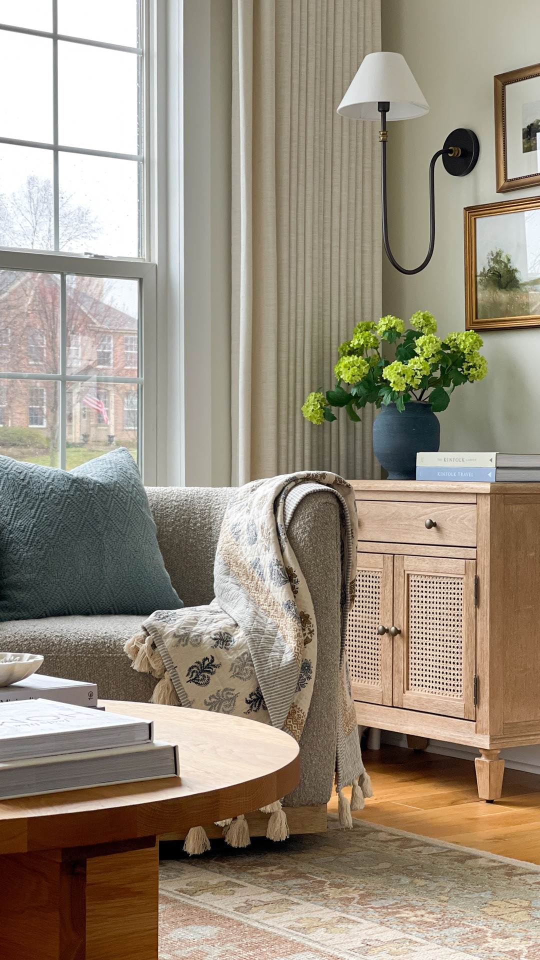 Home decor, interior design, pottery barn, house to home, neutral home, cozy living, cozy corner, flameless candles, McGee & Co, living room, family room

#LTKHome