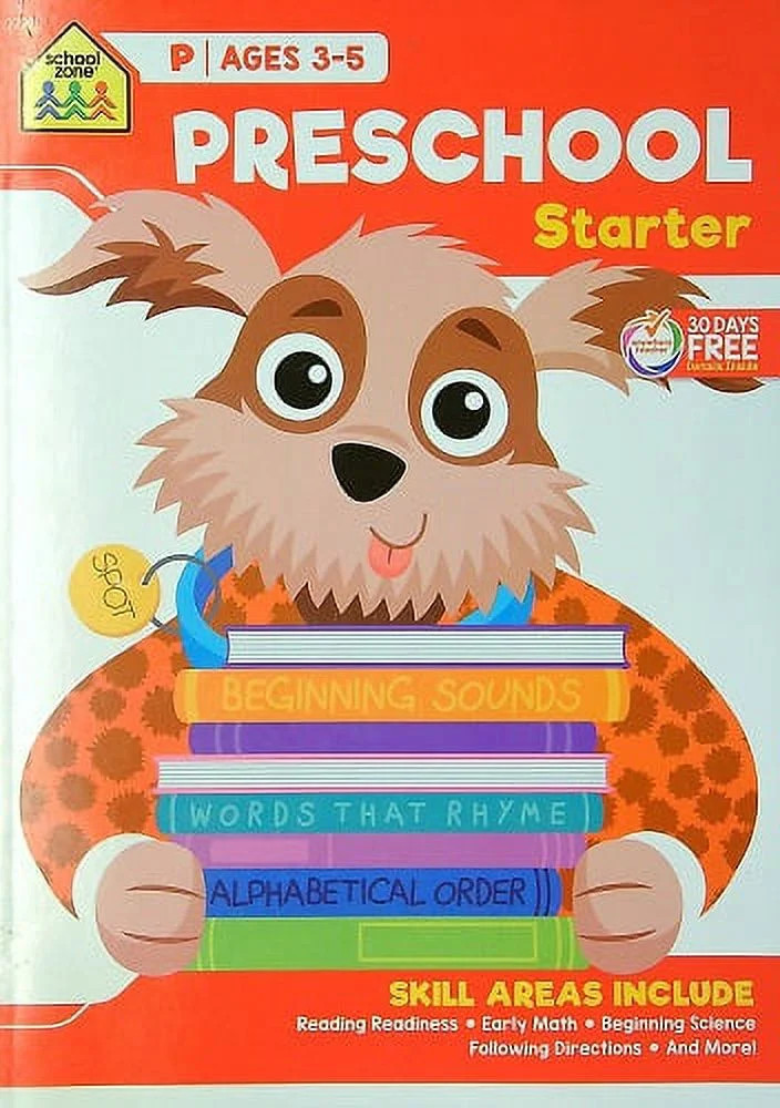 School Zone Preschool Starter (Walmart Exclusive) | Walmart (US)