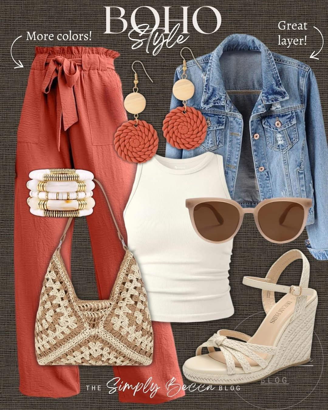 Yessss, pls — I’ll take one of everything! 😍 Easy Boho Style for Everyday 

 #ltkwomens #amazon #bohostyle #linenpants #wovenpurse #nudesunglasses #LTKdayinmylife #LTKgrwm #LTKmomlife