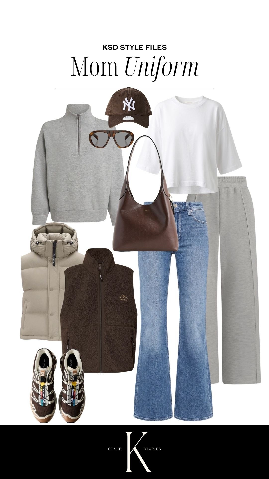 KSD Style Files mom uniform edition, easy on the go outfit ideas, transitional weather, sporty mom look

#LTKSeasonal #LTKActive #LTKdayinmylife