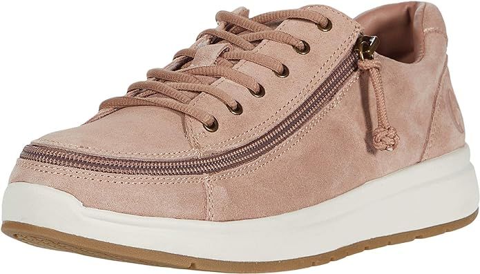 BILLY Footwear Comfort Suede Lo for Women - Lace-up Style, Lightweight and Zip Around Closure Mod... | Amazon (US)