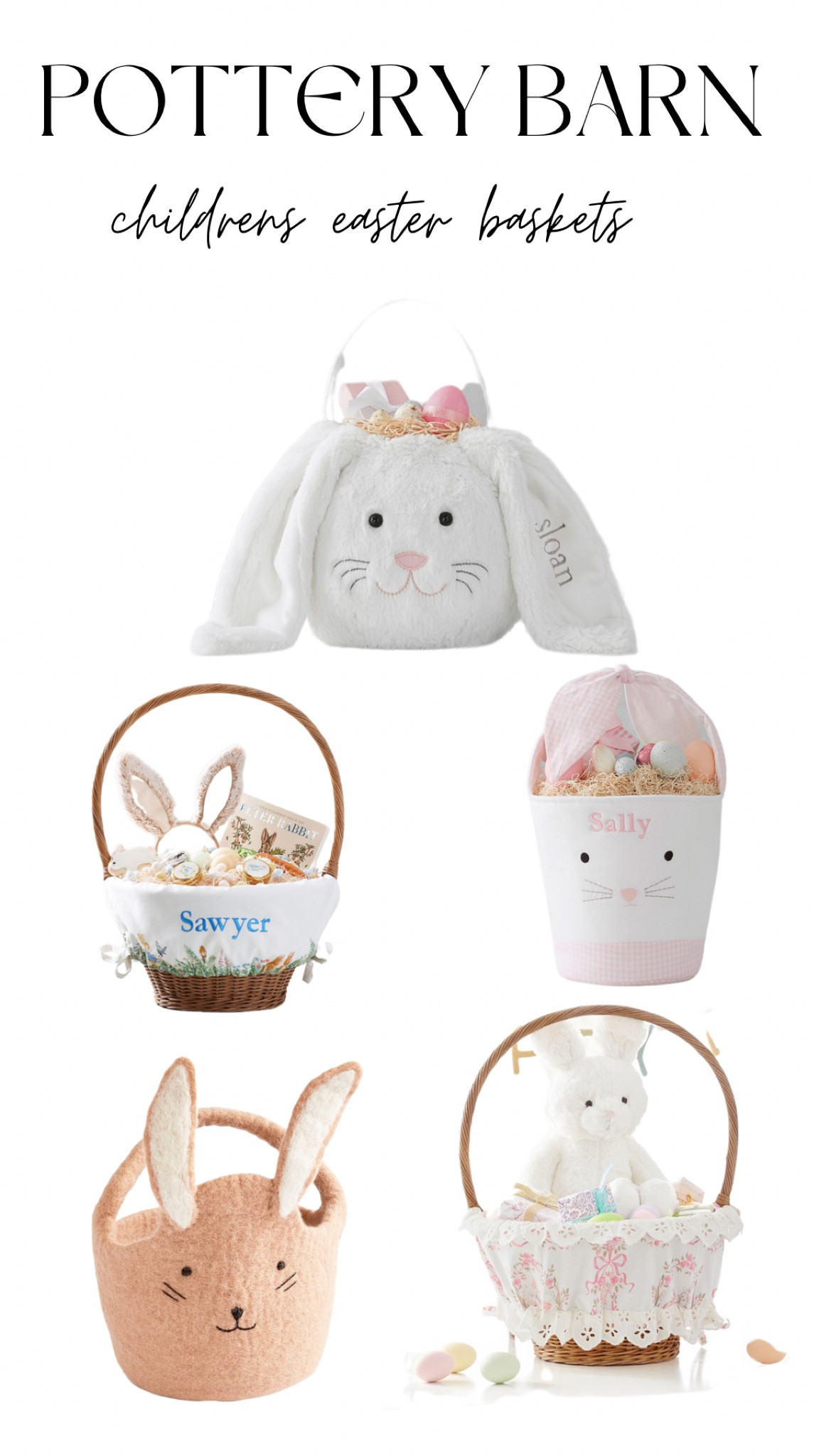 Love these customizable Easter baskets! 🐣

#LTKfamily #LTKbaby #LTKkids