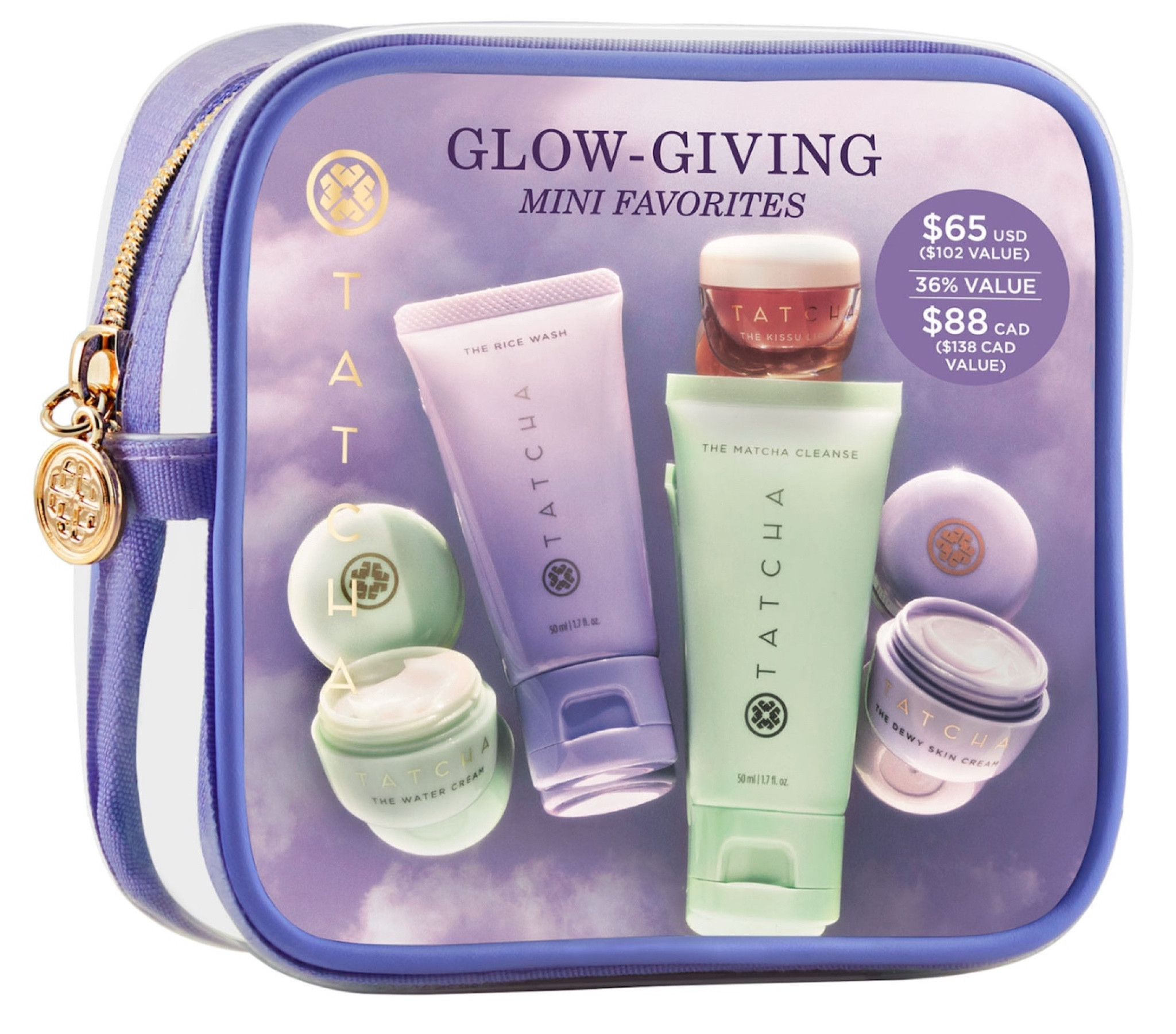 Tatcha Mini Favorites Set
This Set Contains:
- 1.7 oz/ 50 mL The Rice Wash
- 1.7 oz/ 50 mL The Matcha Cleanse
- 0.5 oz/ 15 mL The Water Cream
- 0.5 oz/ 15 mL The Dewy Skin Cream
- 0.17 oz/ 5 g The Kissu Lip Mask
#valentinesdaygifts

#LTKBeauty #LTKTravel #LTKGiftGuide