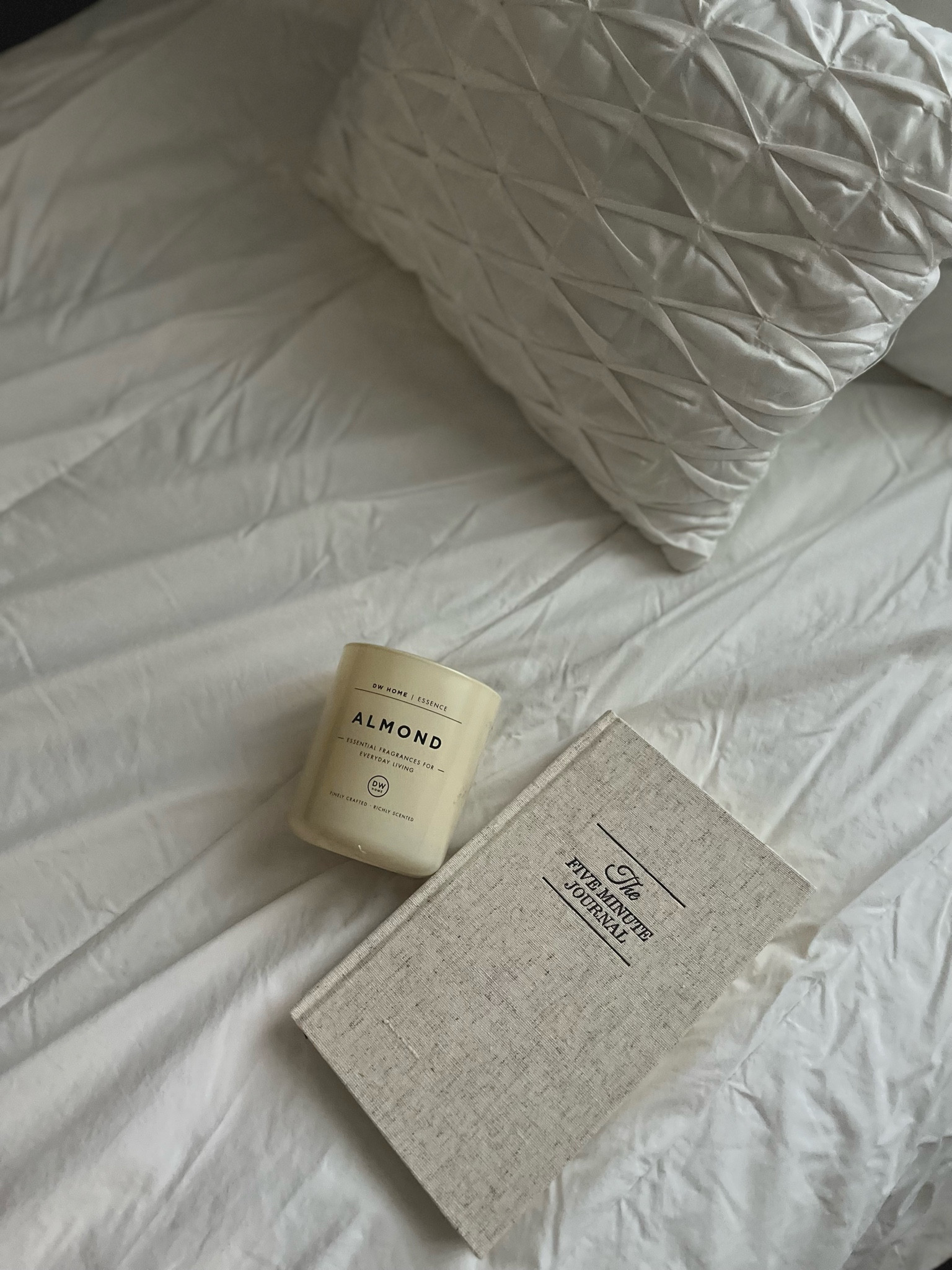 the five minute journal and a candle 

#LTKFind #LTKunder100 #LTKGiftGuide