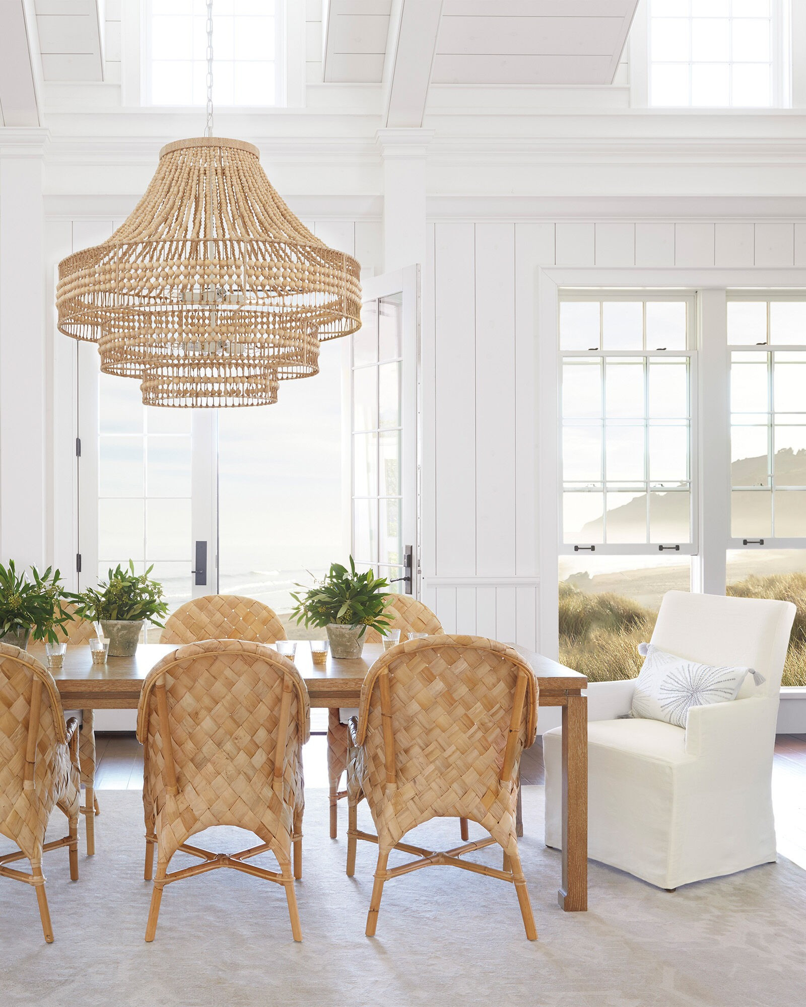 Ross Armchair - Long Slipcovered | Serena and Lily