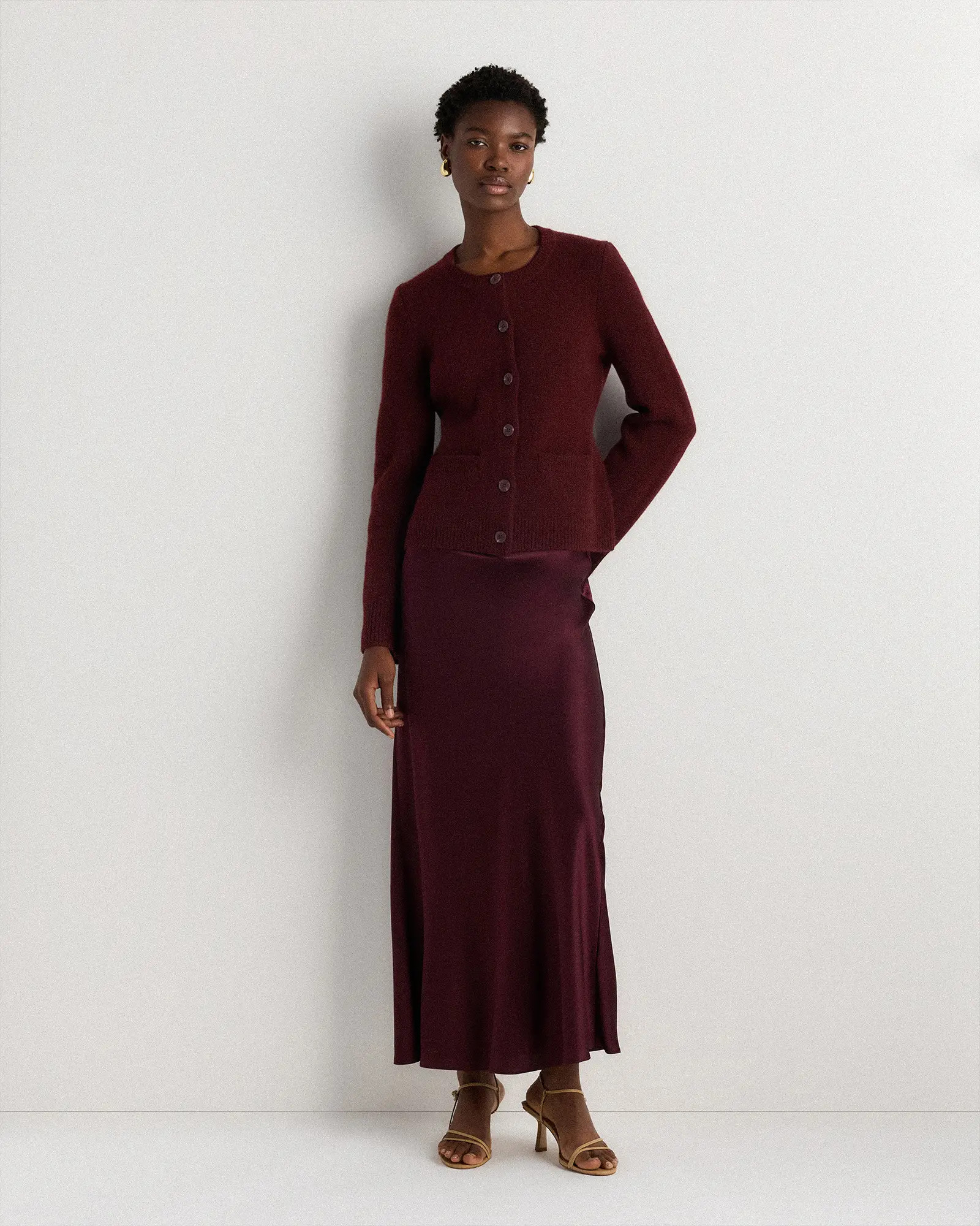 Mongolian Cashmere Structured Cardigan | Quince