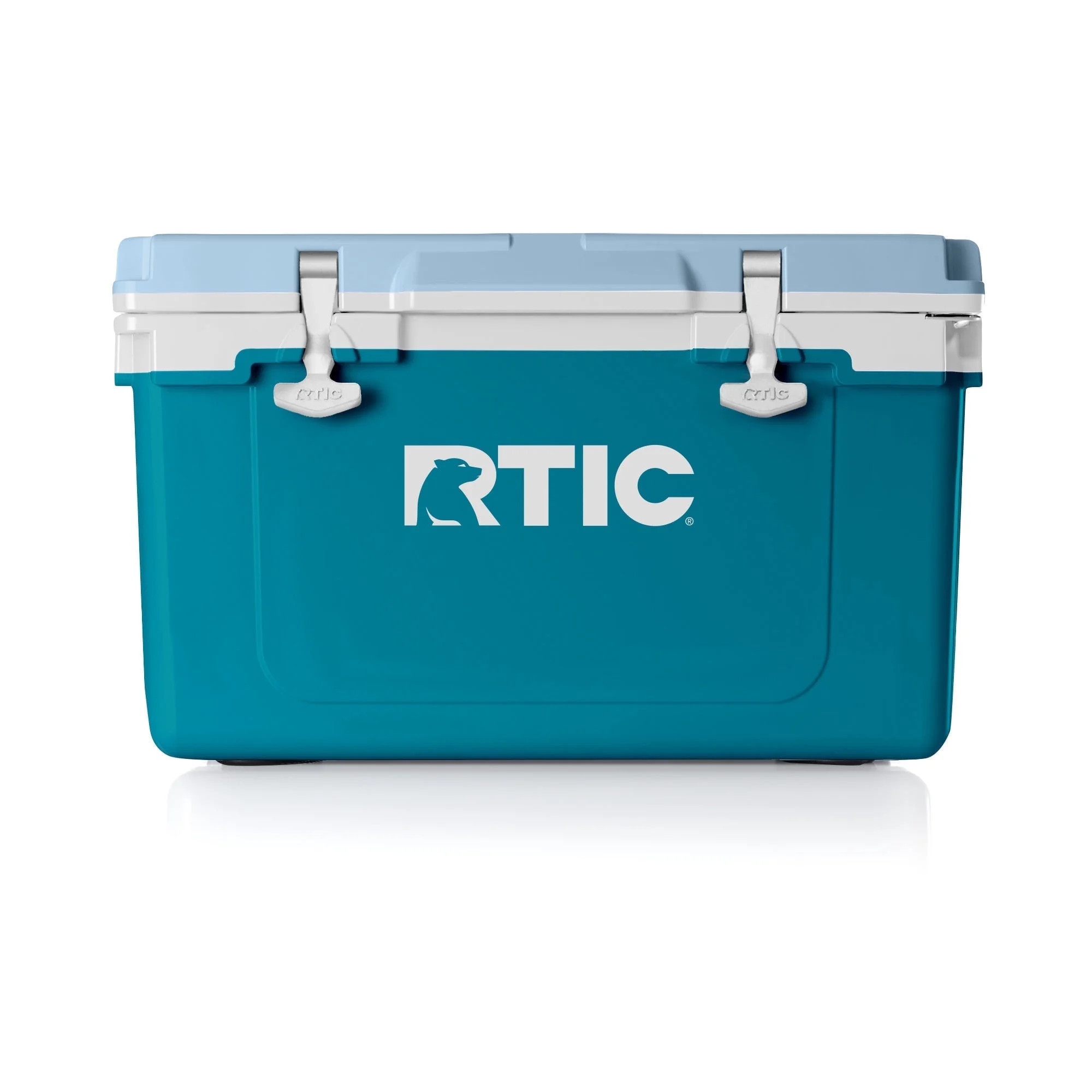 RTIC 32 QT Ultra-Light Hard-Sided Ice Chest Cooler, Deep Harbor and RTIC Ice, Fits 48 Cans | Walmart (US)