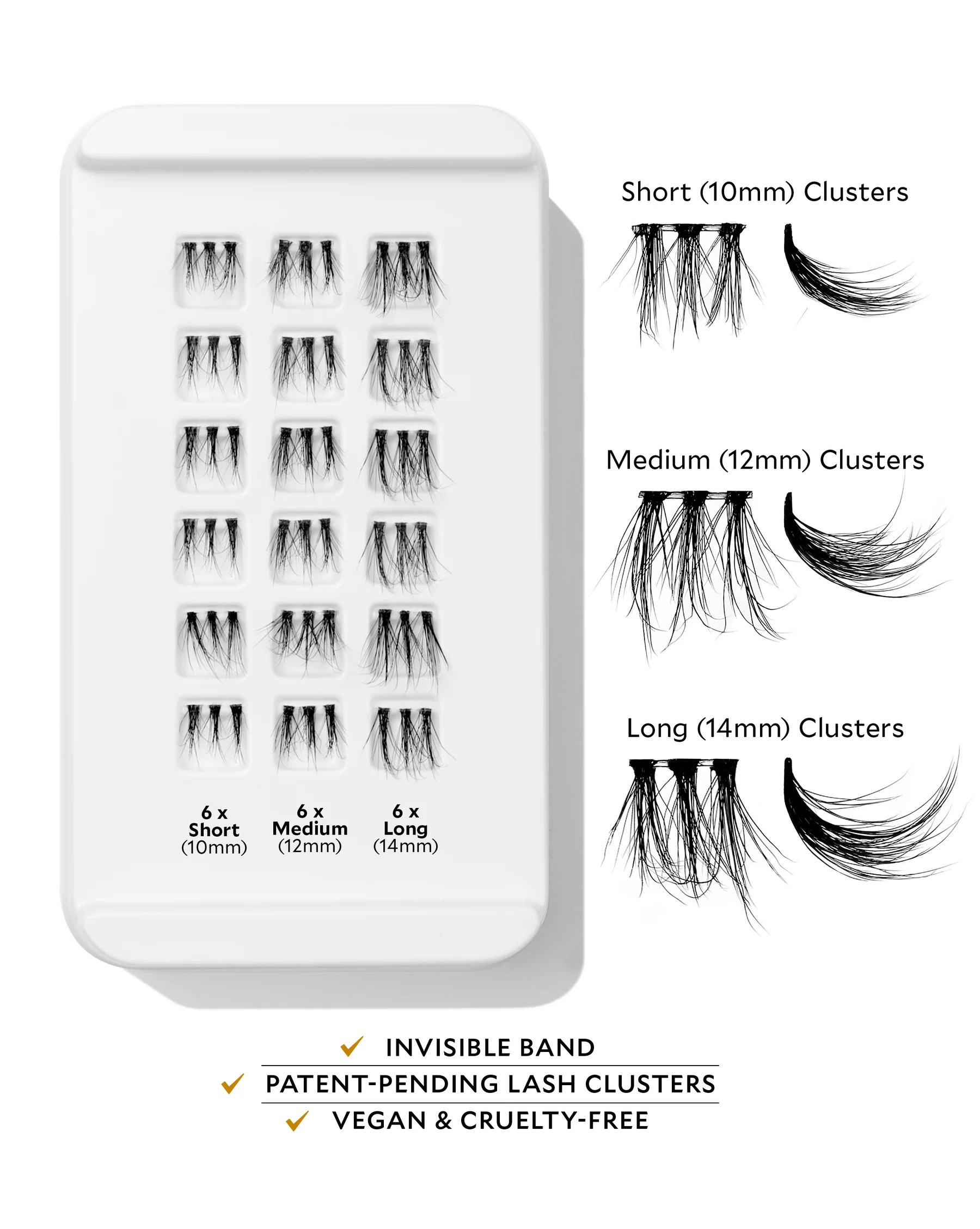 Classic Velour-Xtensions™ Lash Clusters | Velour Beauty