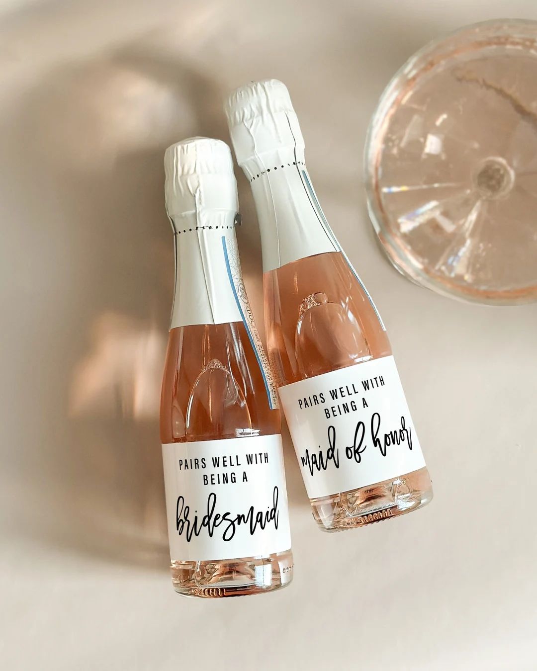 Bridesmaid Gift Pairs Well With Bridesmaid Duties Champagne - Etsy | Etsy (US)