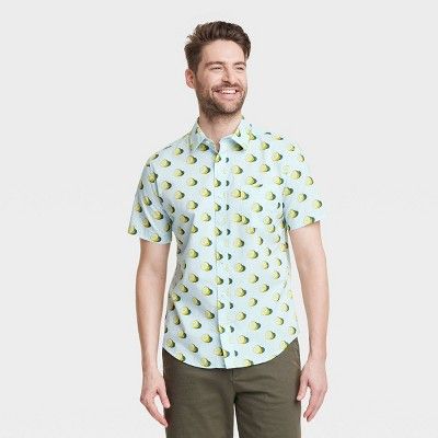 Men's Short Sleeve Button-Down Shirt - Goodfellow & Co | Target