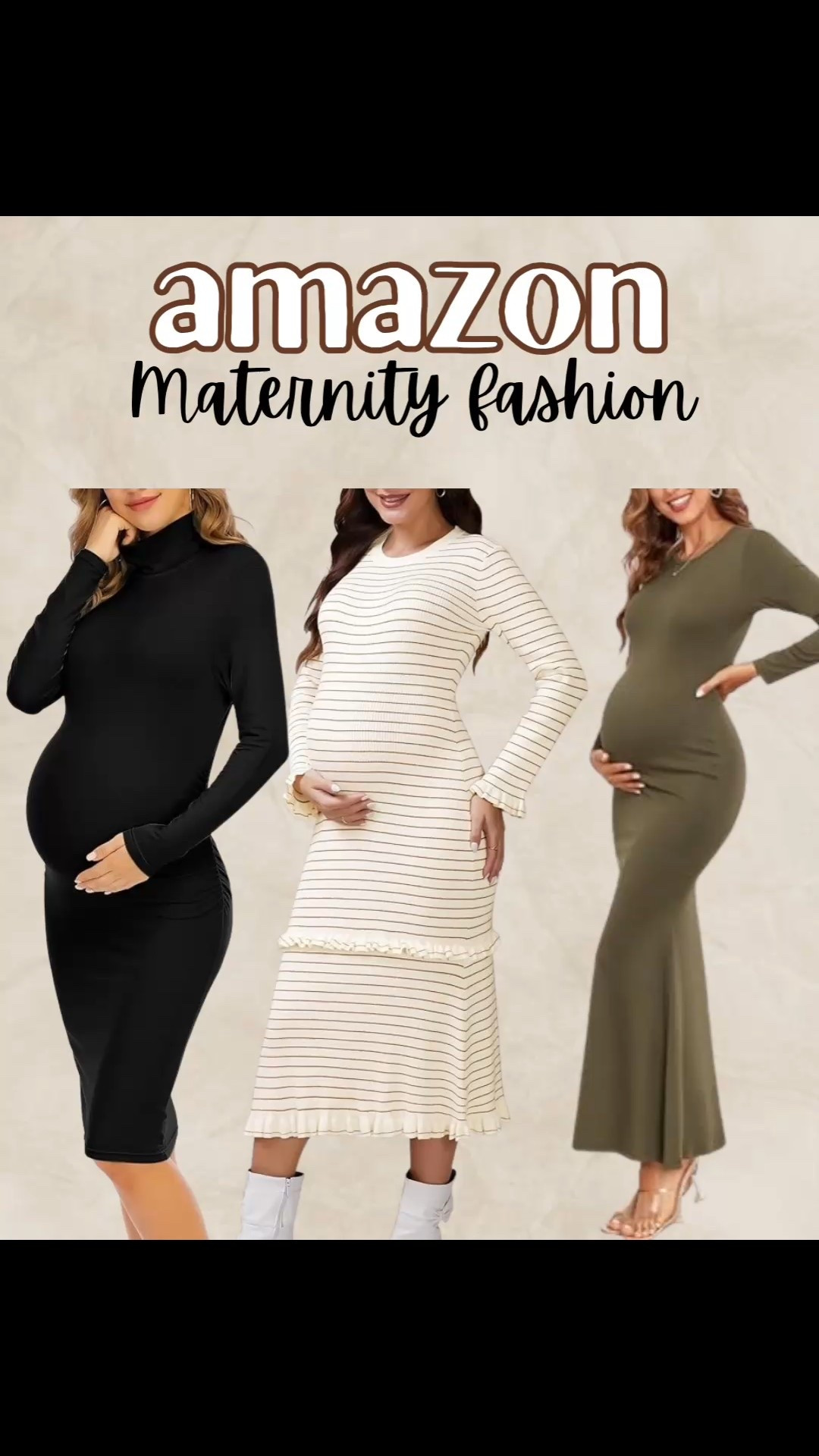 Maternity fashion from Amazon! 
Winter maternity dresses, bump friendly dresses from Amazon for the winter. Baby shower dresses from Amazon prime. Long sleeve maternity dress. Winter fashion from Amazon. Maternity workwear. Bump friendly church outfits 

#LTKFindsUnder50 #LTKBump #LTKWorkwear