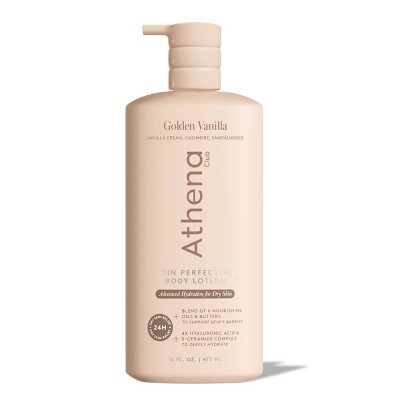 Athena Club Skin Perfecting Body Lotion - Golden Vanilla - 16 fl oz: For Normal, Combination, Sensitive, Dry Skin, Whole Body, Plastic Pump | Target
