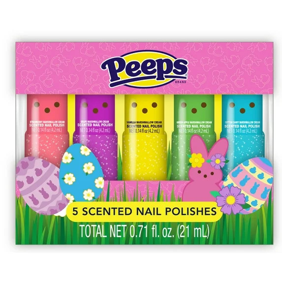 Peeps Nail Polish, Scented, 5 Colors | Walmart (US)