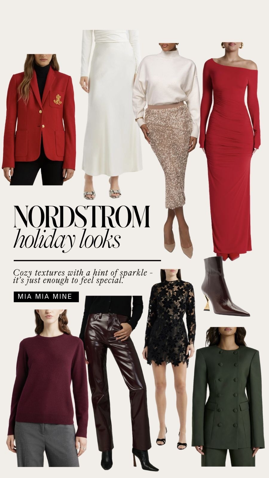 Nordstrom holiday outfits
Sweater dresses, sequin skirts, sweaters and booties for thanksgiving and Christmas 



#LTKSeasonal #LTKHoliday #LTKStyleTip