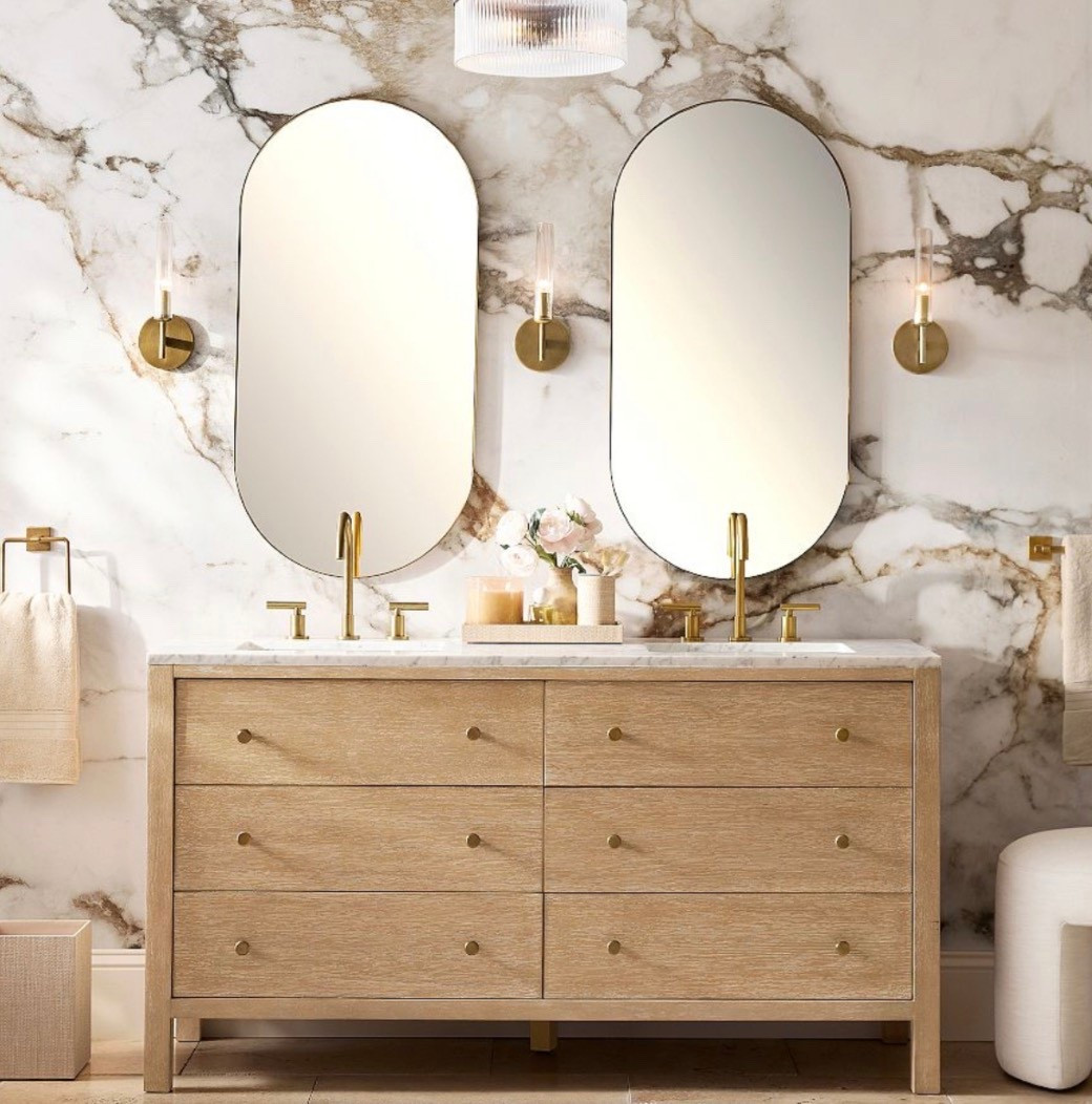 The prettiest sink vanity!!

#LTKHoliday #LTKHome #LTKGiftGuide