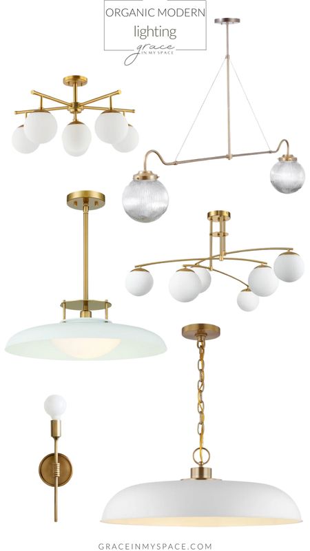 These pendants and chandeliers are gorgeous lighting accents for your home! They especially work well in organic modern or transitional style homes  

#LTKhome