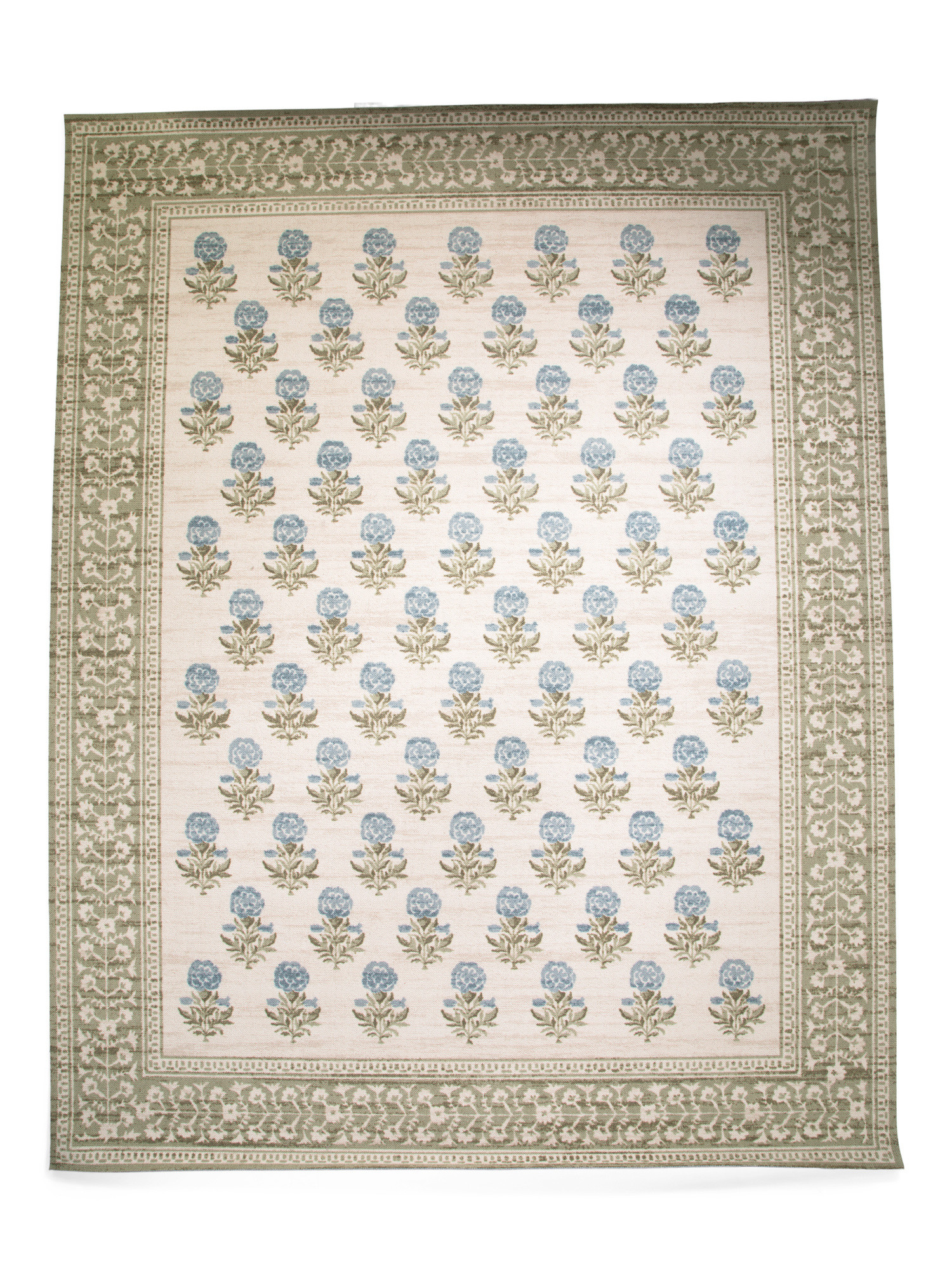 9x12 Wool Blend Bibury Floral Print Area Rug | TJ Maxx