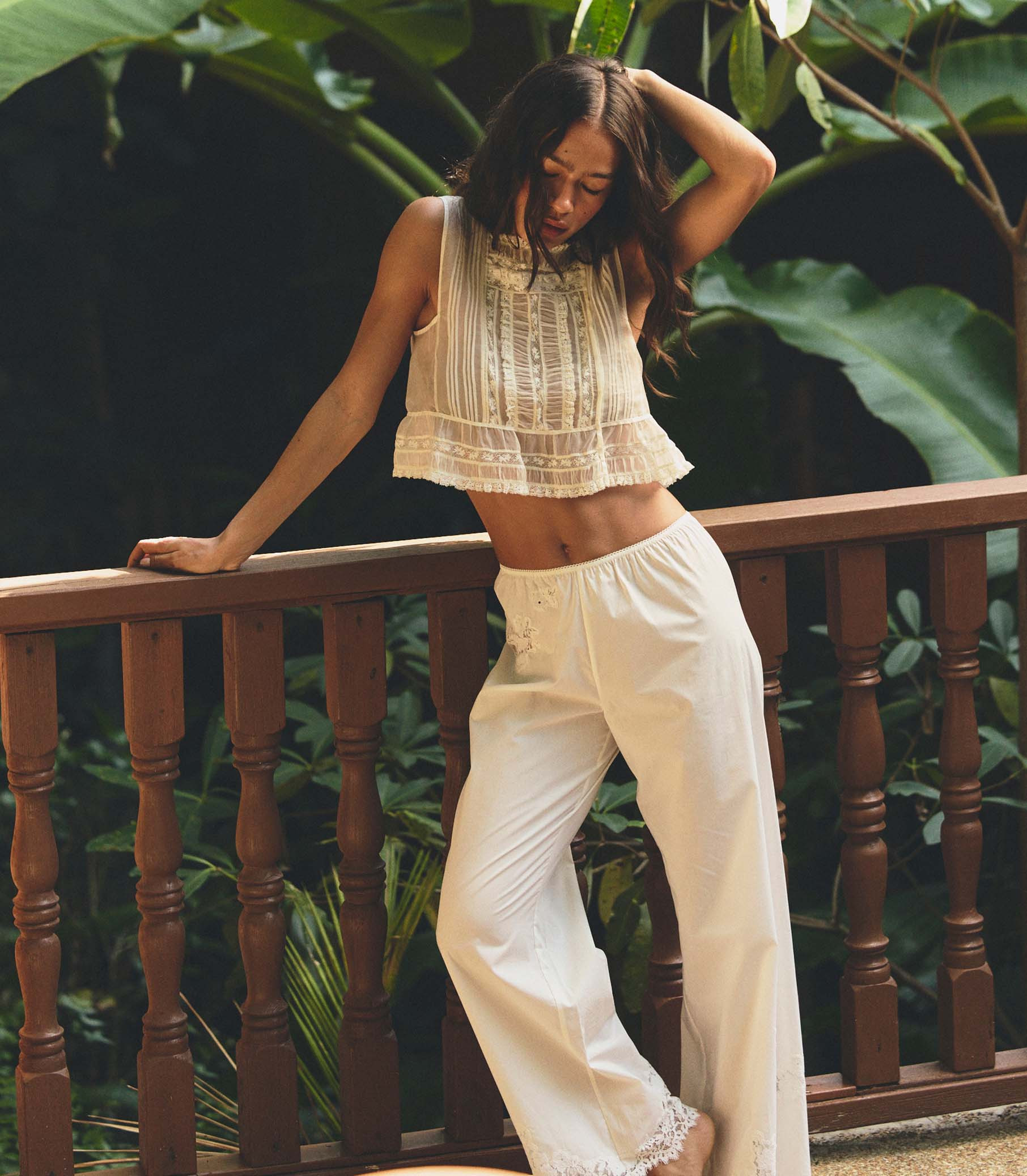 Lavona Pant - Salt | DÔEN | DOEN