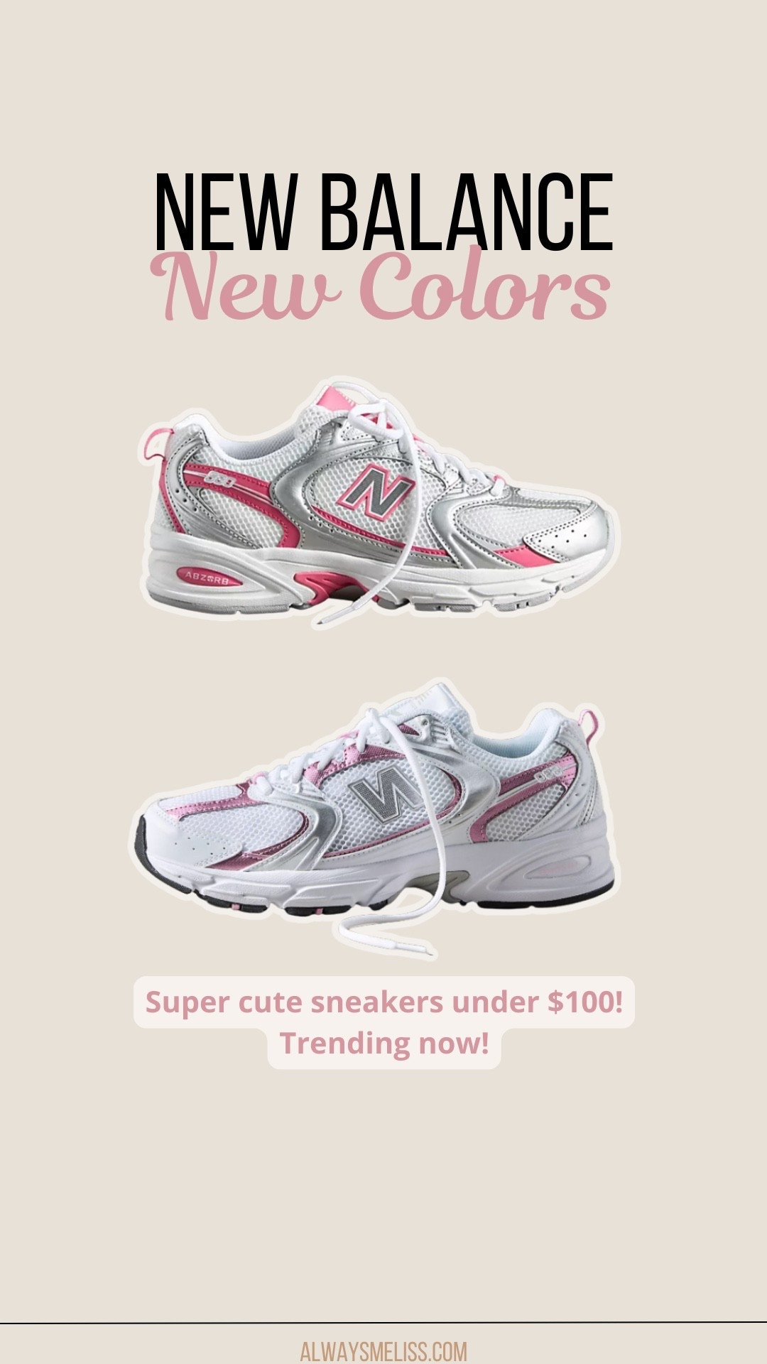 These New Balance sneakers are so cute!! Love the colors ✨

New Balance
Tennis shoes
Walking shoes